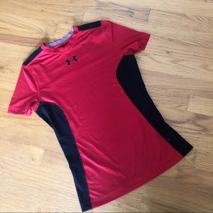 Under Armour heatgear fitted shirt. Youth Large